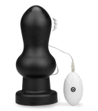 Analplug mit Saugnapf und Vibration Harlem