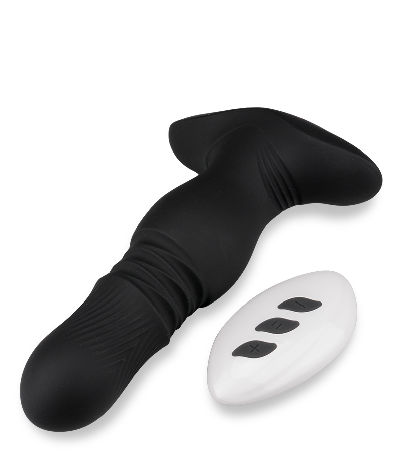 Analplug mit Stoßfunktion Heïker