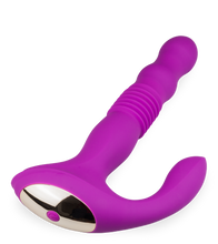 Laden Sie das Bild in den Galerie-Viewer, Analplug mit Vibration und Stoßfunktion Finn