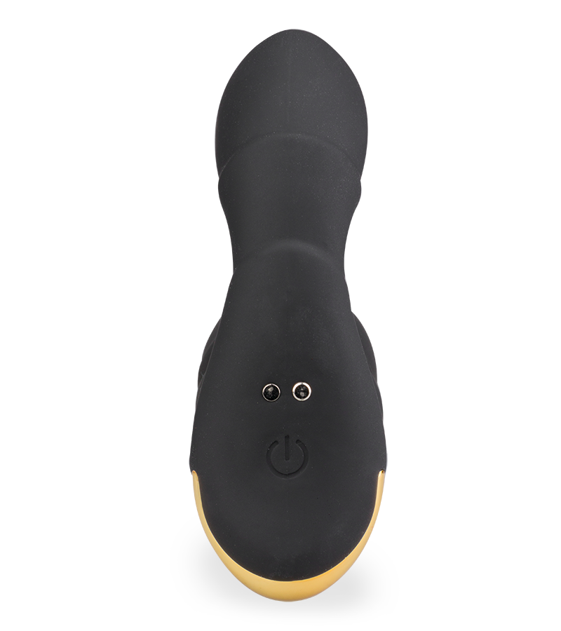 Analplug mit Vibration und Stoßfunktion Impala