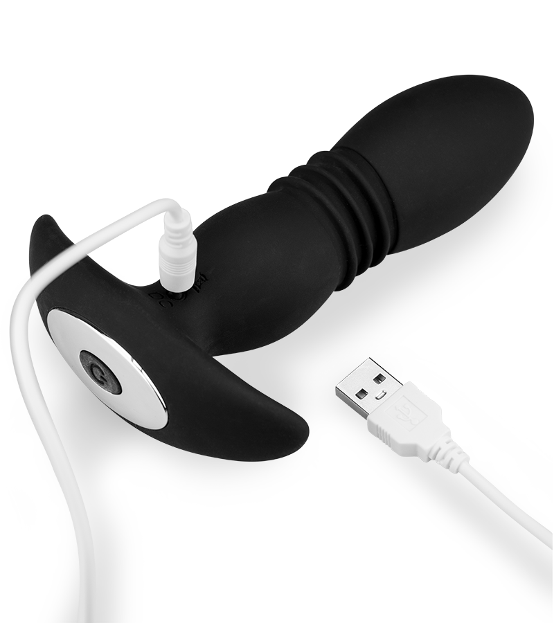 Analplug mit Vibration und Stoßfunktion Marcelo