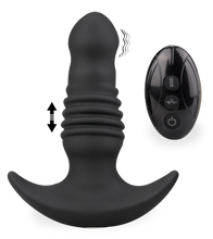 Laden Sie das Bild in den Galerie-Viewer, Analplug mit Vibration und Stoßfunktion Tokyo