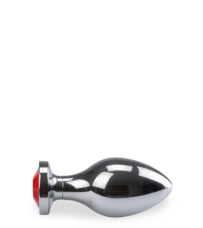 Analschmuck mit Doppel-Cockring und 3 Plugs