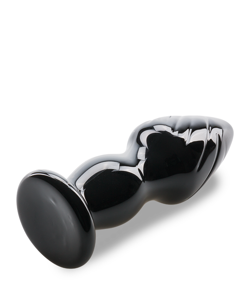 Analstecker aus Glas Dahlia