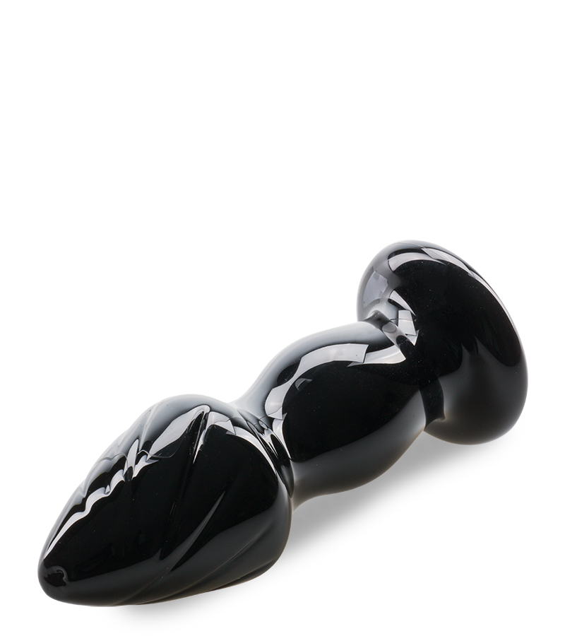 Analstecker aus Glas Dahlia