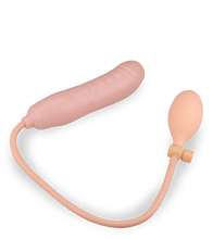 Laden Sie das Bild in den Galerie-Viewer, Aufblasbarer Analdildo mit Handpumpe