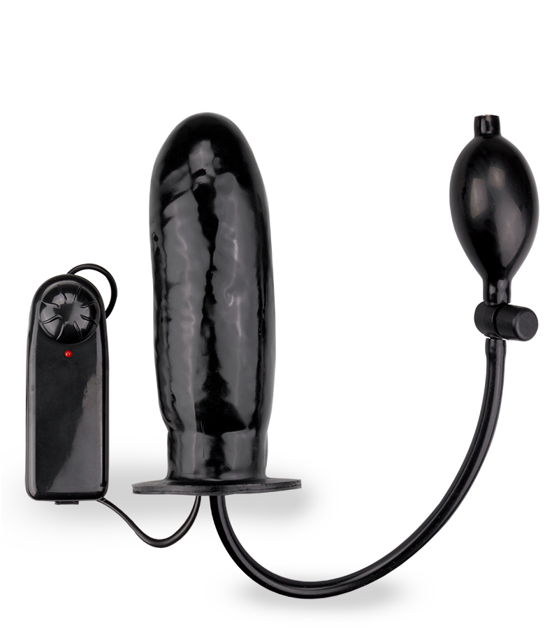 Aufblasbarer Dildo-Vibrator
