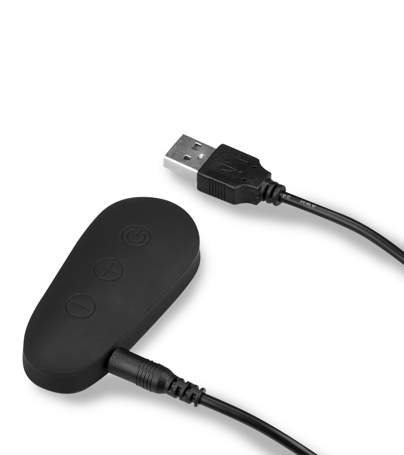 Aufblasbarer Prostata-Stimulator mit Vibration