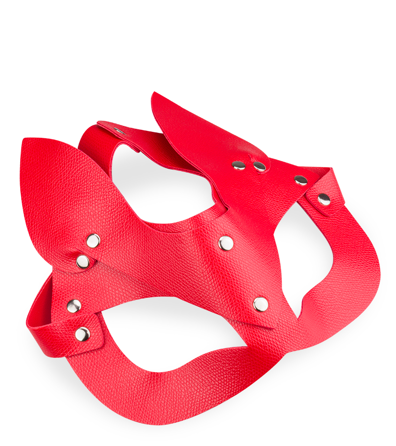 Augenmaske aus Kunstleder Wildcat