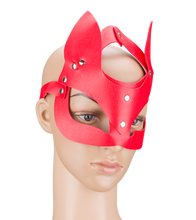 Laden Sie das Bild in den Galerie-Viewer, Augenmaske aus Kunstleder Wildcat