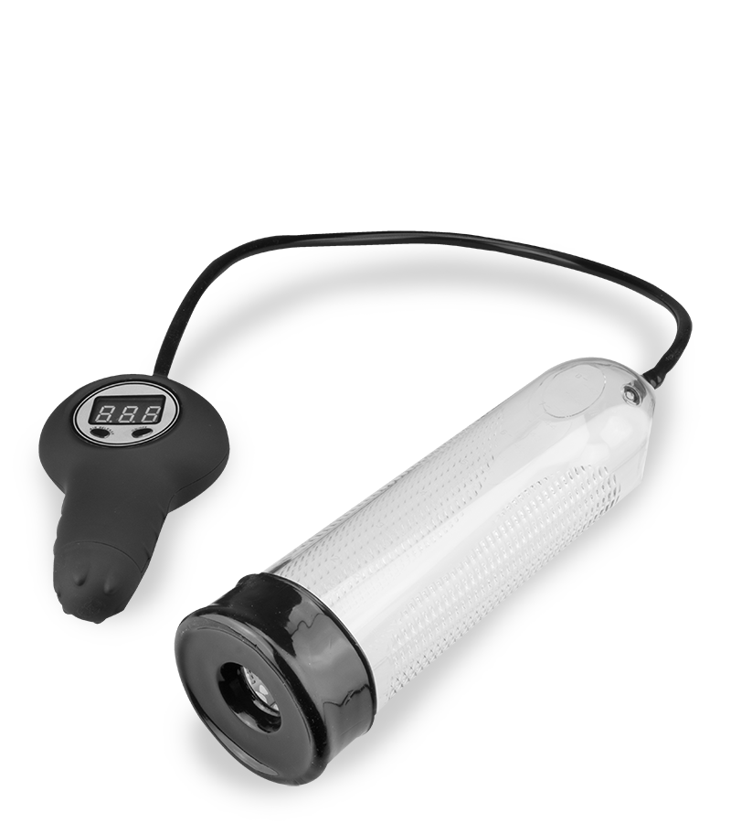 Automatische Penispumpe mit LCD-Display und XXL-Saugeffekt