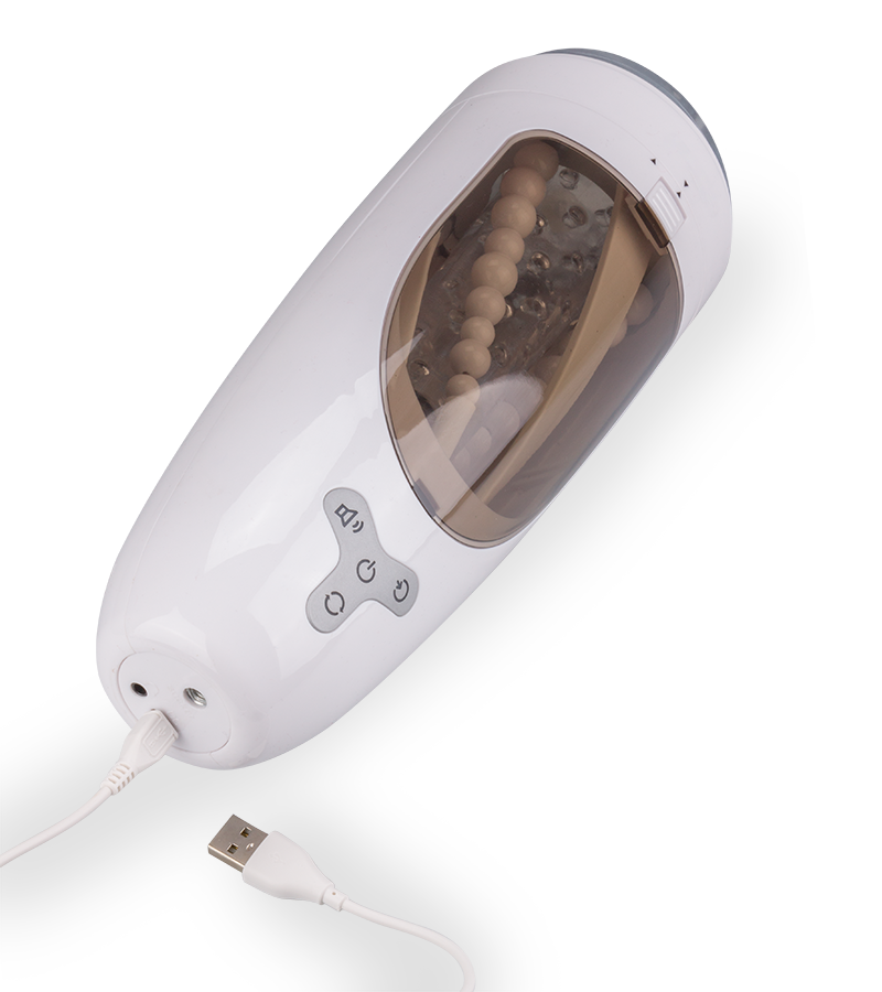 Automatische Taschenmuschi mit Vibration und Rotation