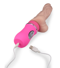 Laden Sie das Bild in den Galerie-Viewer, Automatischer Dildo-Vibrator mit Stoßfunktion
