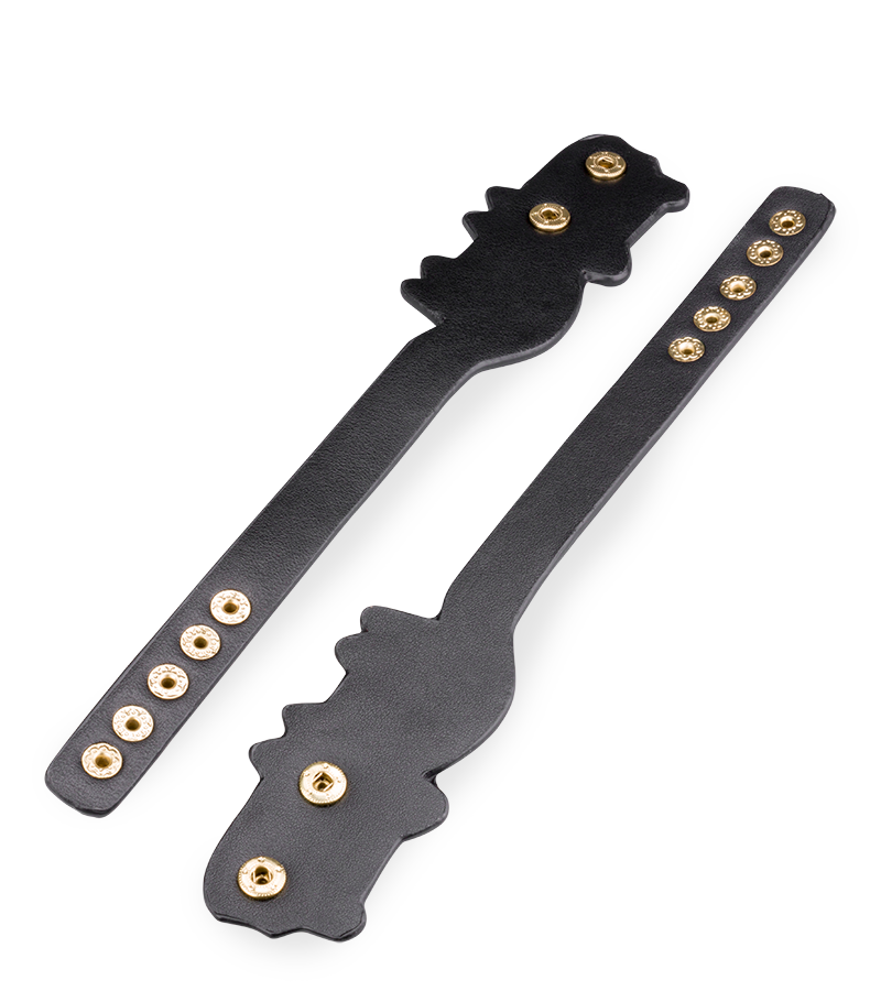 BDSM-Armbänder aus Kunstleder Katze