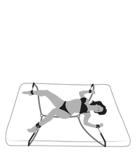 Laden Sie das Bild in den Galerie-Viewer, BDSM-Bettfesseln