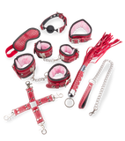 BDSM-Einsteiger-Set aus Kunstleder und Kunstfell