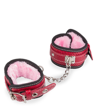 Laden Sie das Bild in den Galerie-Viewer, BDSM-Einsteiger-Set aus Kunstleder und Kunstfell