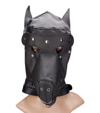 Laden Sie das Bild in den Galerie-Viewer, BDSM-Hundemaske Dobermann für Puppy Play