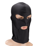 BDSM-Kopfmaske mit drei Öffnungen