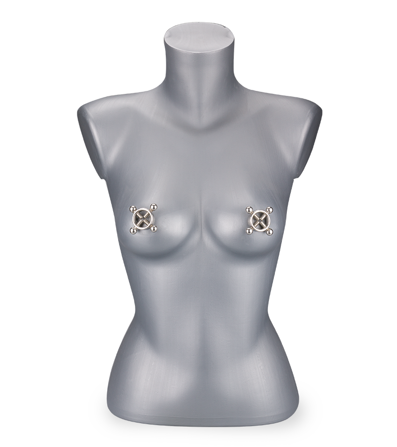 BDSM-Nippelklemmen mit Stellschrauben