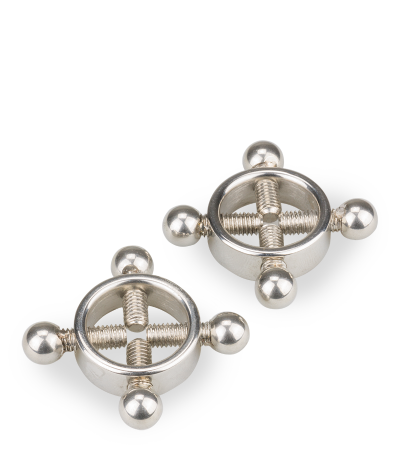 BDSM-Nippelklemmen mit Stellschrauben