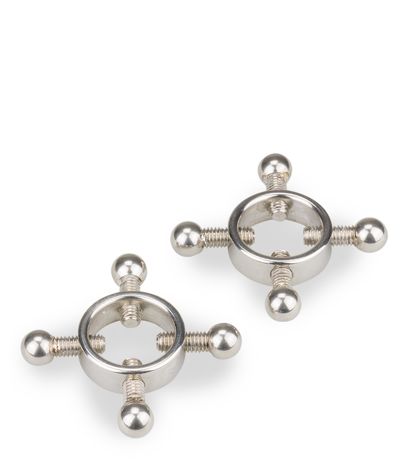 BDSM-Nippelklemmen mit Stellschrauben