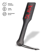 Laden Sie das Bild in den Galerie-Viewer, BDSM-Paddel aus Kunstleder Slave
