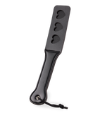 BDSM-Paddle aus Kunstleder mit Herzen