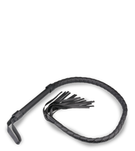 Laden Sie das Bild in den Galerie-Viewer, BDSM-Peitsche aus Kunstleder 125 cm