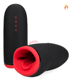 Beheizbarer Masturbator mit Massageperlen und Vibration Billy