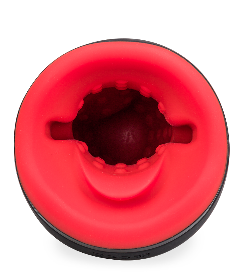 Beheizbarer Masturbator mit Massageperlen und Vibration Billy