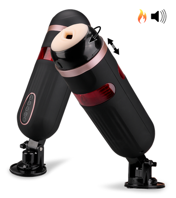 Beheizbarer Masturbator mit Stoßfunktion Freelander