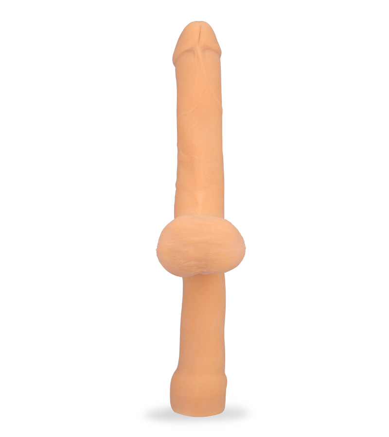 Biegbarer Dildo mit Griff Harry