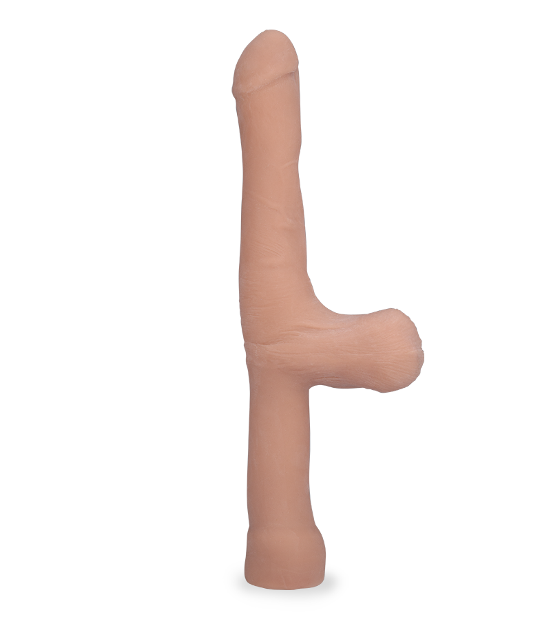 Biegbarer Dildo mit Griff Harry