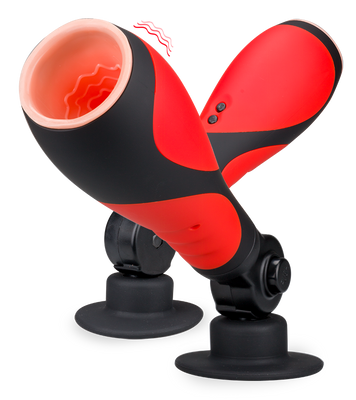 Blowjob-Masturbator mit Vibrationsfunktion