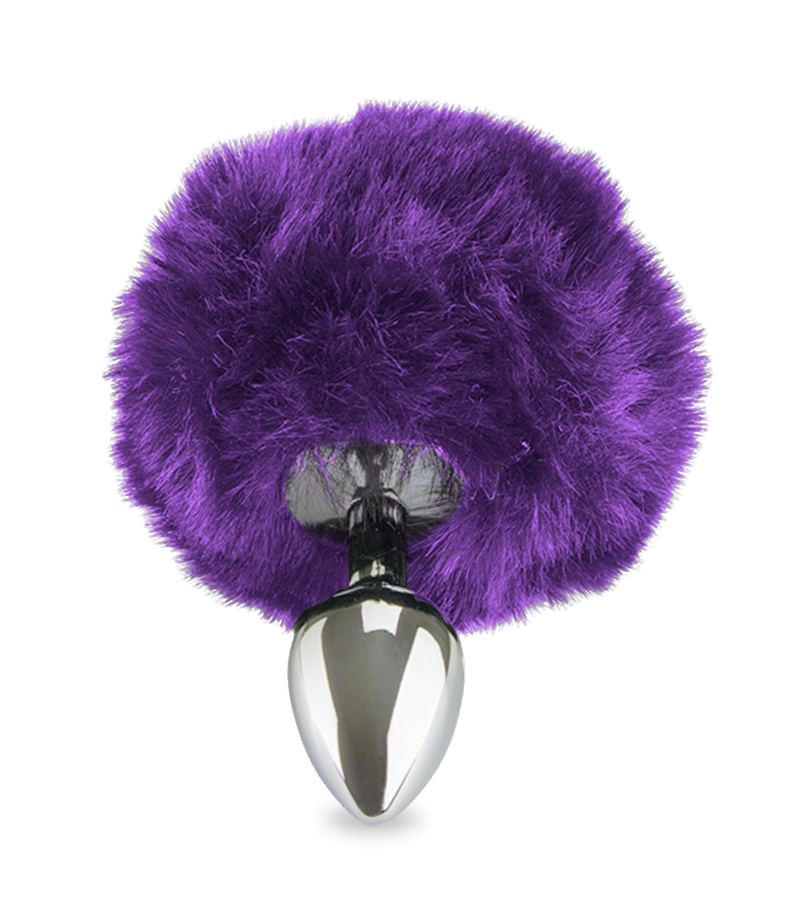 Bunny Tail Rosebud-Analplug