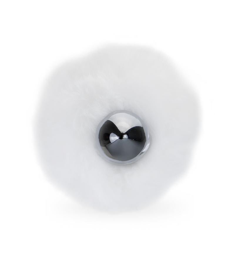 Bunny Tail Rosebud-Analplug