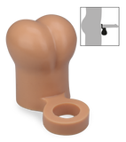 Cockring mit Hodenmanschette Austin 4 cm