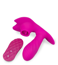 Laden Sie das Bild in den Galerie-Viewer, Cunnilingus-Sextoy mit Heizdildo