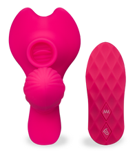 Laden Sie das Bild in den Galerie-Viewer, Cunnilingus-Sextoy mit Heizdildo