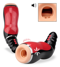 Laden Sie das Bild in den Galerie-Viewer, Deepthroat-Masturbator mit Vibration