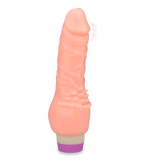Dildo-Vibrator mit breiter genoppter Basis