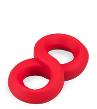 Laden Sie das Bild in den Galerie-Viewer, Doppel-Cockring aus medizinischem Silikon Julo