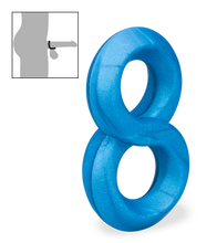 Laden Sie das Bild in den Galerie-Viewer, Doppel-Cockring aus medizinischem Silikon Julo