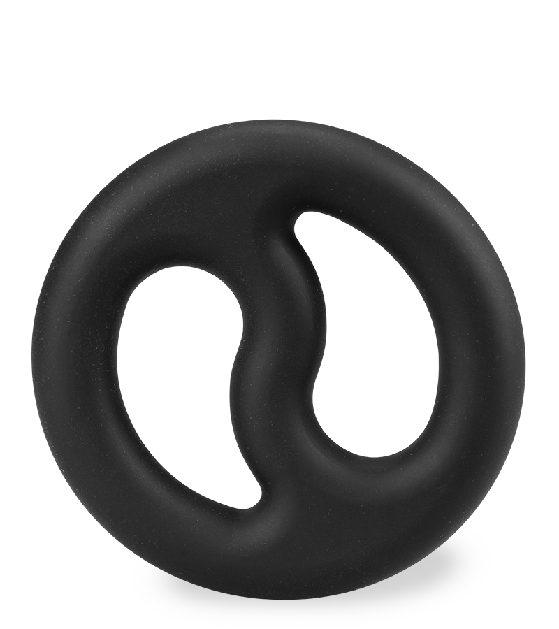 Doppel-Cockring aus medizinischem Silikon Misly