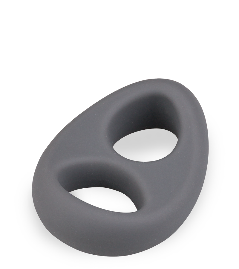 Doppel-Cockring aus medizinischem Silikon Noot