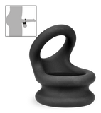 Doppel-Cockring für Penis und Hoden Plop