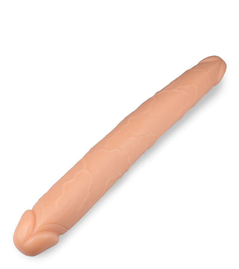 Doppel-Naturdildo Joystick