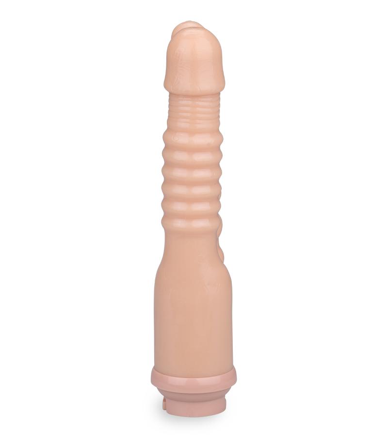 Doppeldildo-Aufsatz für Fickmaschine