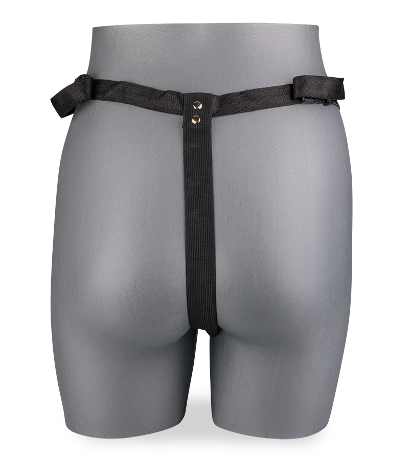 Doppeldildo mit O-Ring-Gurt